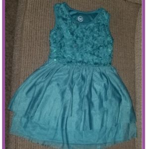 Cute teal colored dress